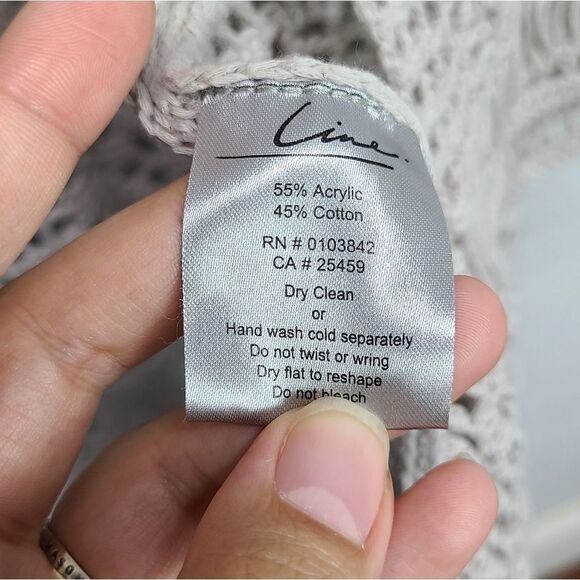 LineāWomen'sāCrochetāKnittedĀ CardiganāSizeāXS - Picture 4 of 6